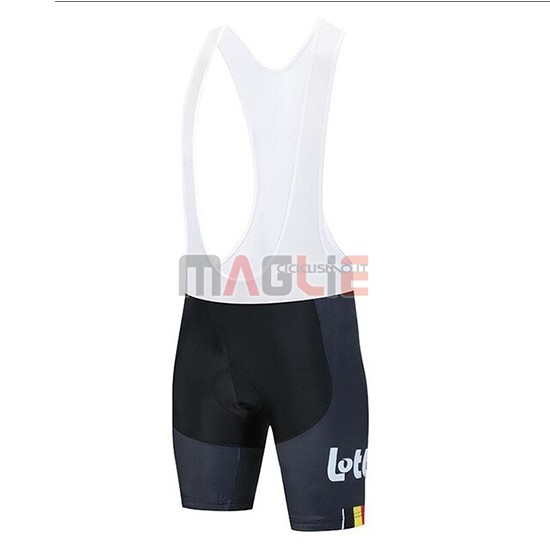 Maglia Lotto Soudal Manica Corta 2020 Nero Rosso Bianco